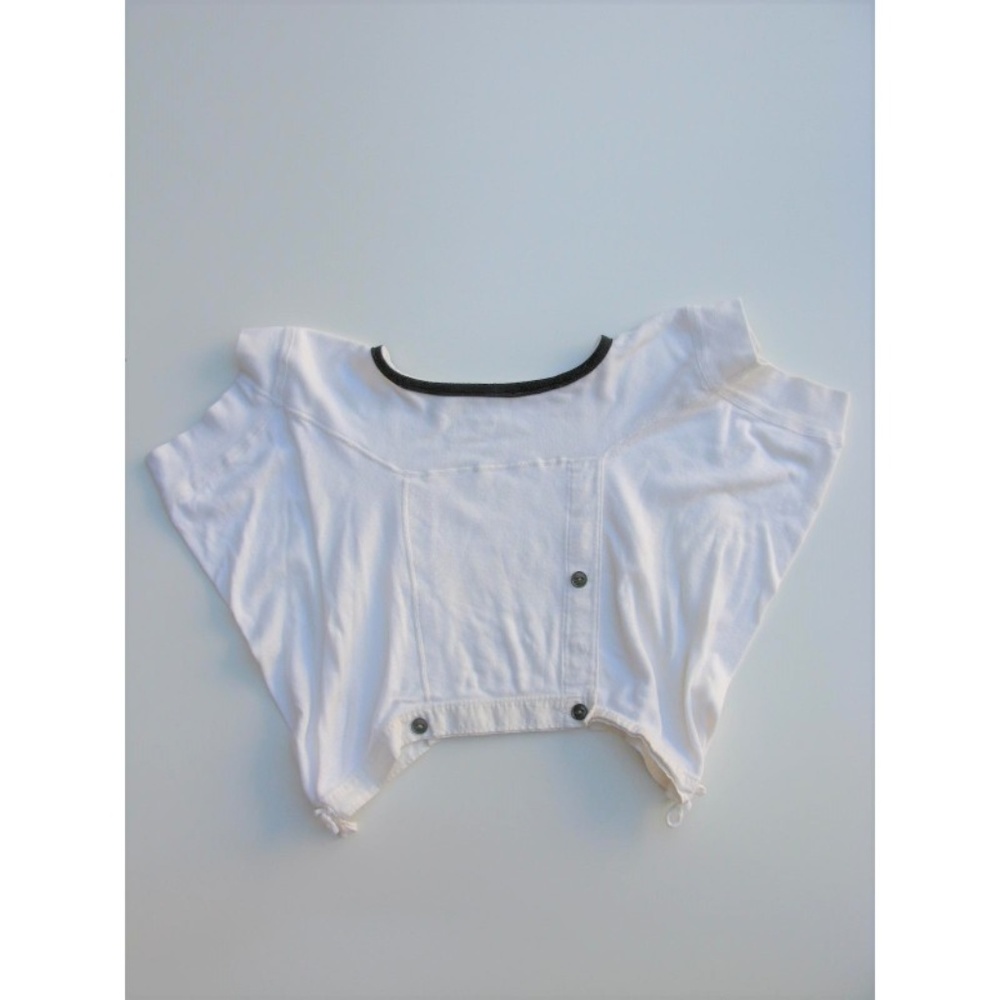 Men's Vintage Undershorts Coverted to Crop Top :)